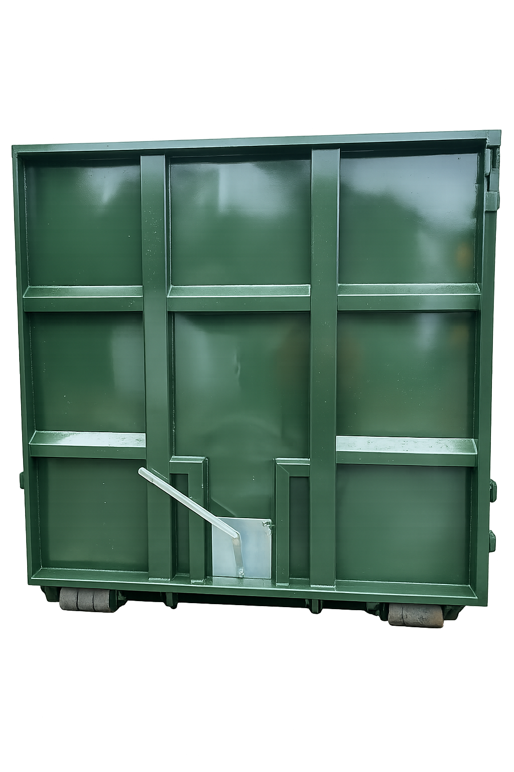 Abschiebecontainer - 38 cbm mit hydraulischer Abdeckung