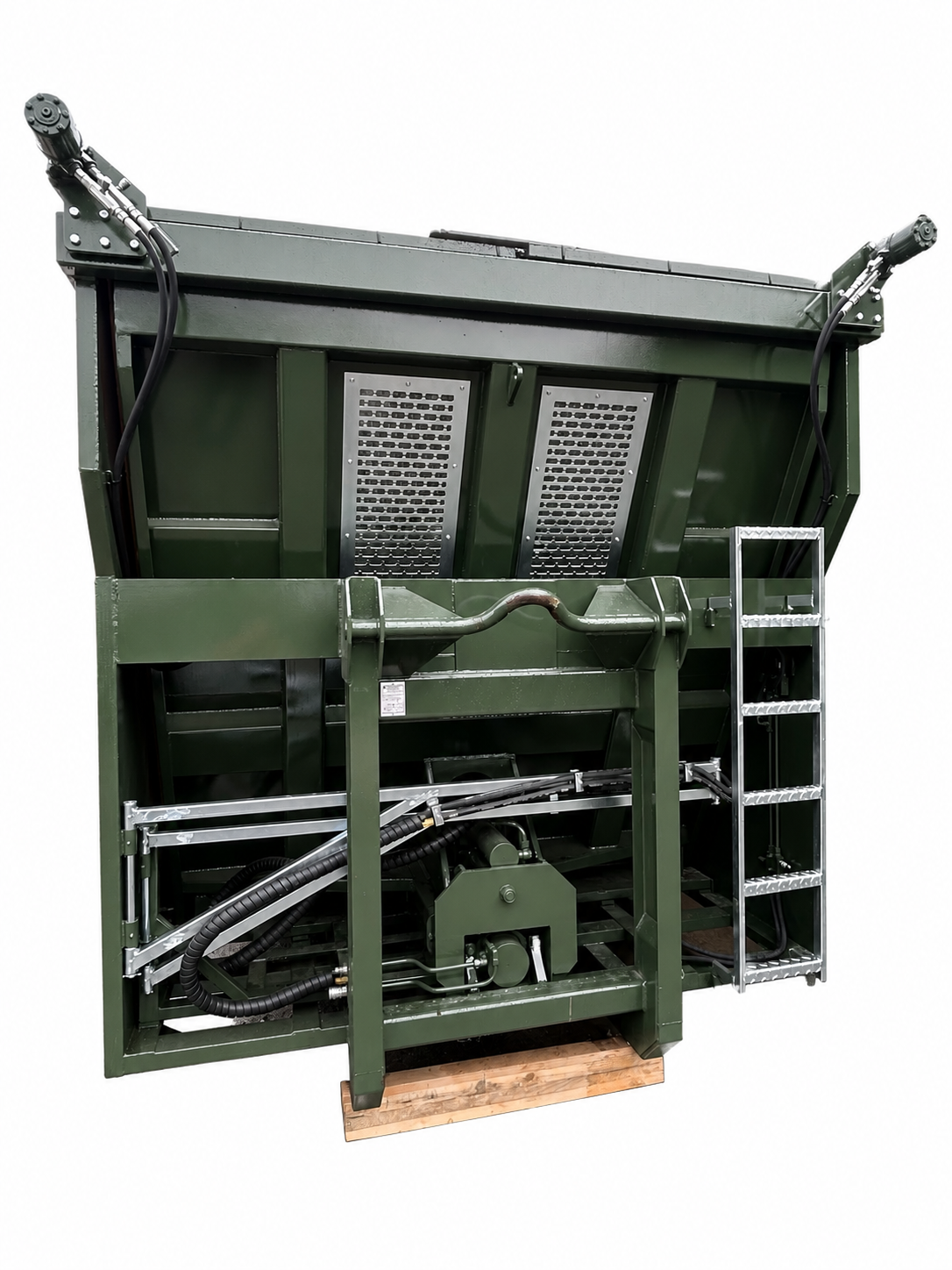Abschiebecontainer - 38 cbm mit hydraulischer Abdeckung